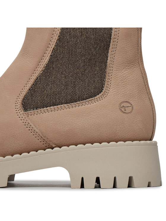 Tamaris Členková obuv s elastickým prvkom Tamaris 1-26838-41 Hnedá