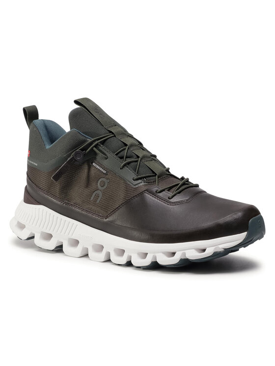 On Superge On Cloud Hi Waterproof 2899675 Zelena