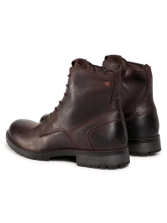 Jack & Jones Kozačky Jack & Jones Jfworca 12159498 Hnědá
