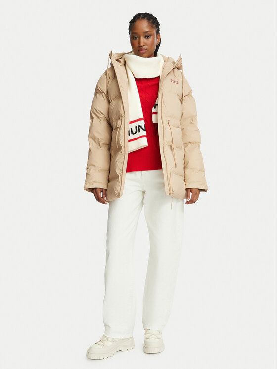 Hunter Hunter Зимова куртка HARW0002252 Бежевий Regular Fit