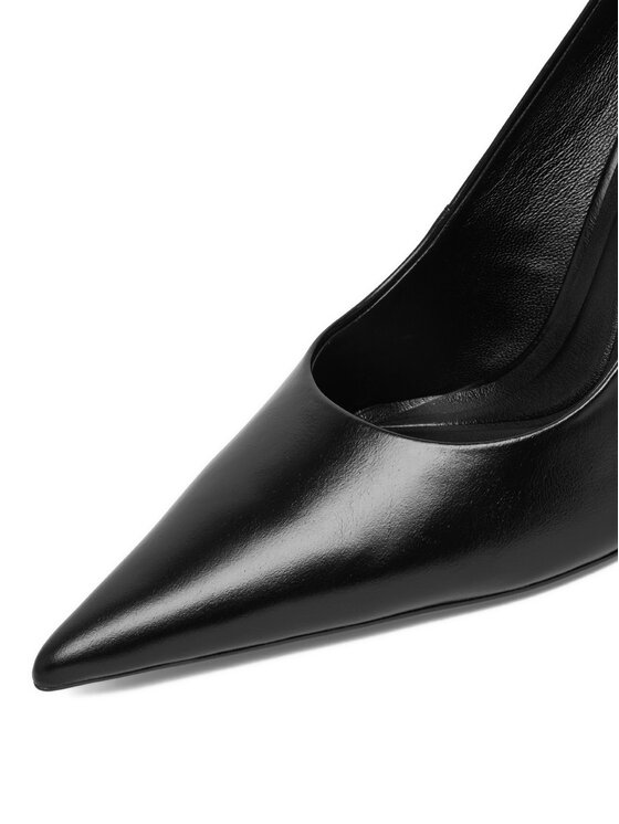 Eva Minge Pantofi cu toc subțire Eva Minge EO-LT6157-1-4 Negru
