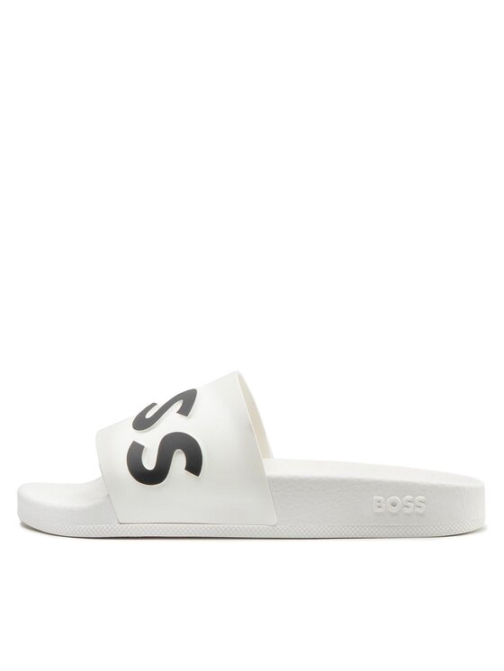 BOSS Ciabatte Boss Bay 50471271 10242218 01 Bianco