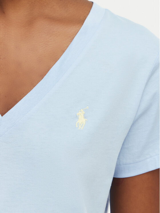 Polo Ralph Lauren Polo Ralph Lauren Футболка 211B14611001 Світло-синій Straight Fit