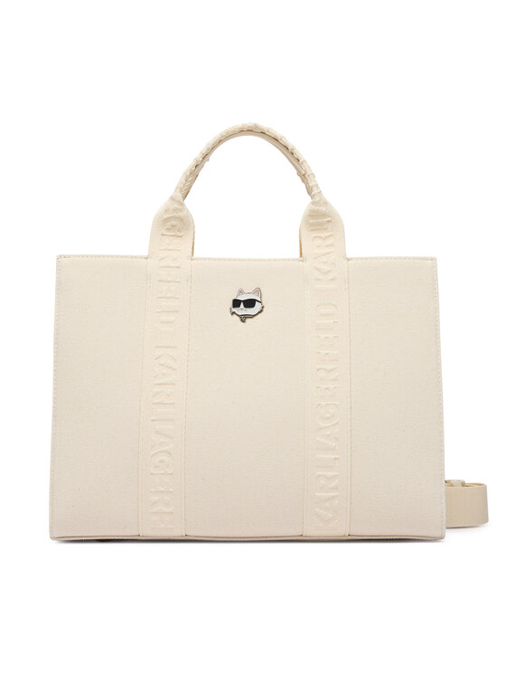 KARL LAGERFELD Torebka KARL LAGERFELD B2W50090 Kremowy