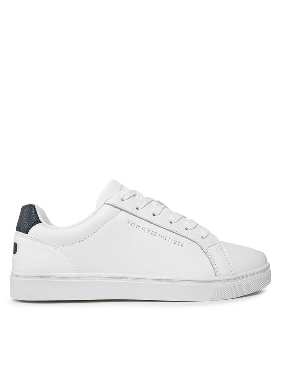 Tommy Hilfiger Snīkeri Tommy Hilfiger Essential Cupsole Sneaker FW0FW07687 Balts
