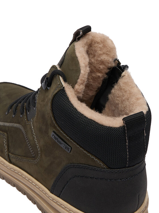 Rieker Botines planos Rieker CEO-38554-55 Verde oscuro