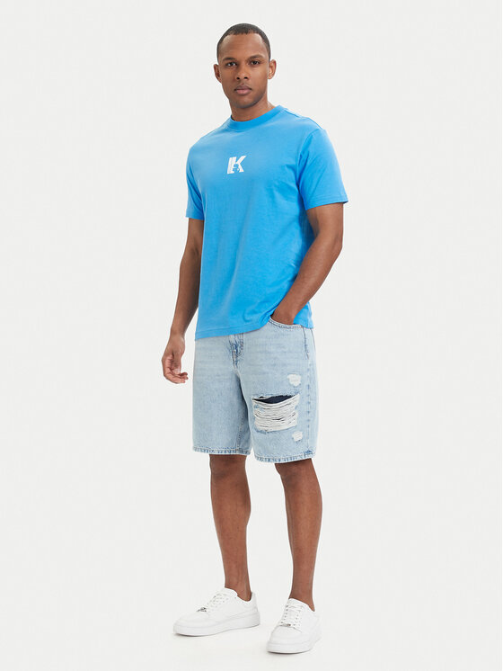 Karl Lagerfeld Jeans Karl Lagerfeld Jeans Camiseta A1M17044 Azul Regular Fit