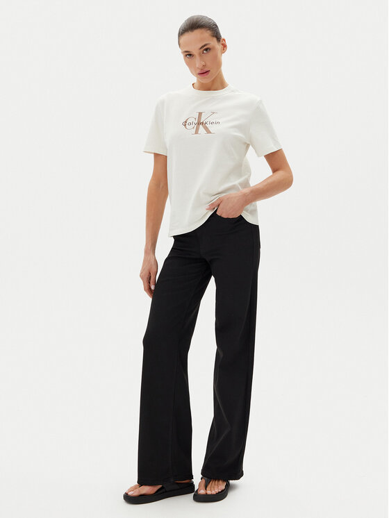 Calvin Klein Jeans Calvin Klein Jeans T-shirt LV047B865G Bianco Relaxed Fit