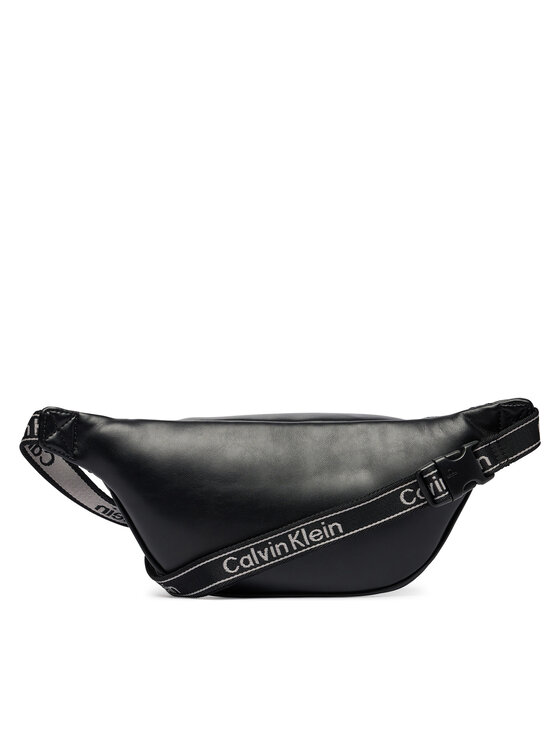 Calvin Klein Övtáskák Calvin Klein Bold Logo Webbing Waistbag LV04D3630G Fekete