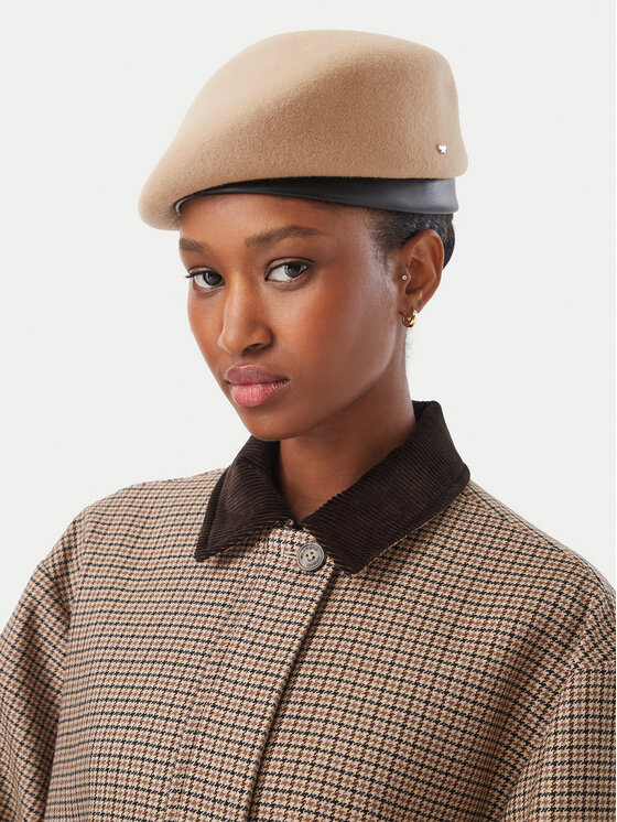 Weekend Max Mara Beret Weekend Max Mara Manto 2625576024 Brązowy jasny