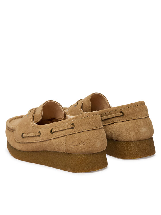 Clarks Туфлі Clarks WallabeeEVOSea 26186339 Коричневий