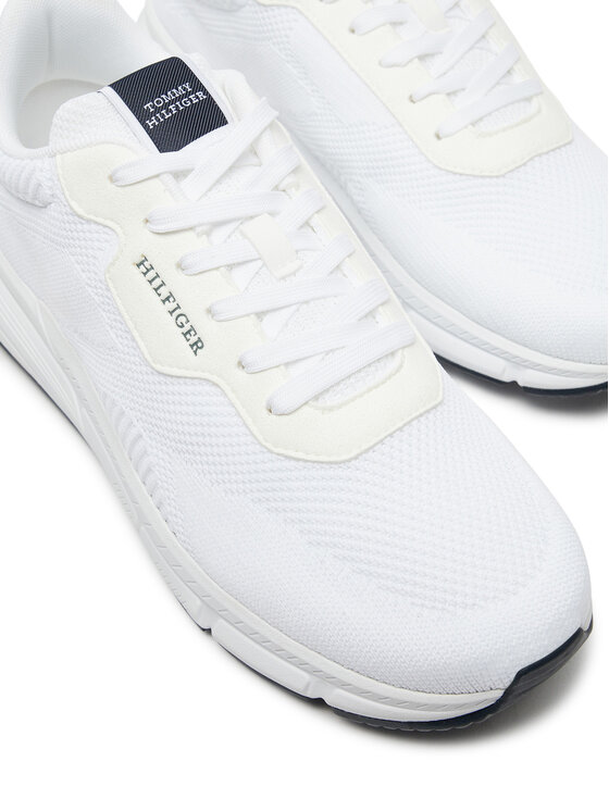 Tommy Hilfiger Superge Tommy Hilfiger Lightweight Rwb Knit FM0FM05423 Bela