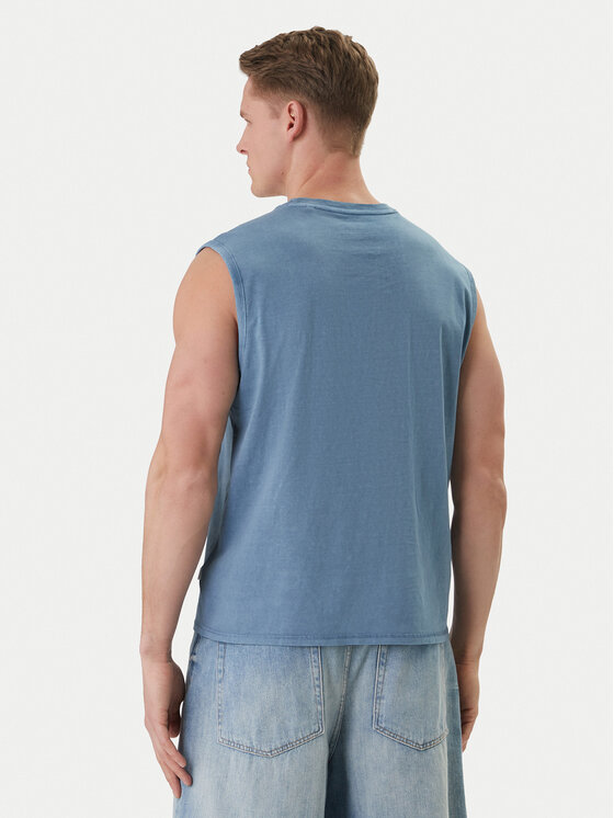 Guess Jeans Guess Jeans Smanicato M6GPB2 K8FQ4 Blu Regular Fit