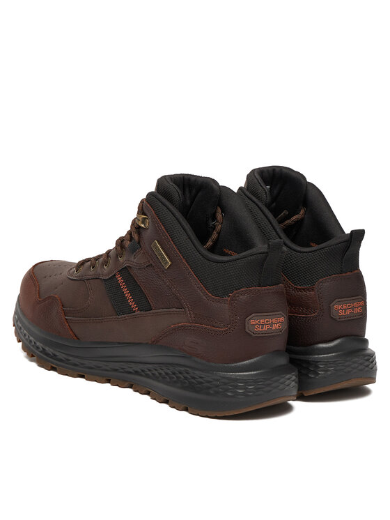 Skechers Черевики Skechers Slade Ultra 211182 RDBR Коричневий