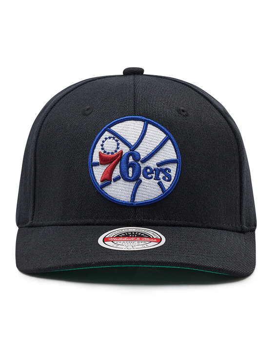 Mitchell & Ness Șapcă Mitchell & Ness Philadelphia 76ers HHSSINTL102 Negru