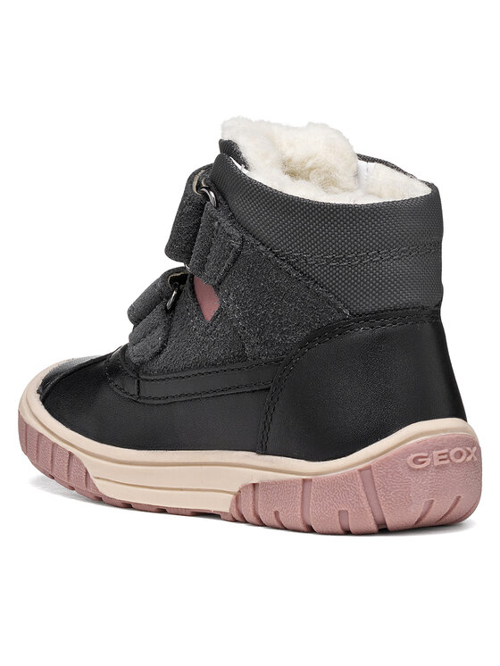 Geox Kozačky Geox B Omar Girl Wpf B462LC 04322 C0005 S Černá