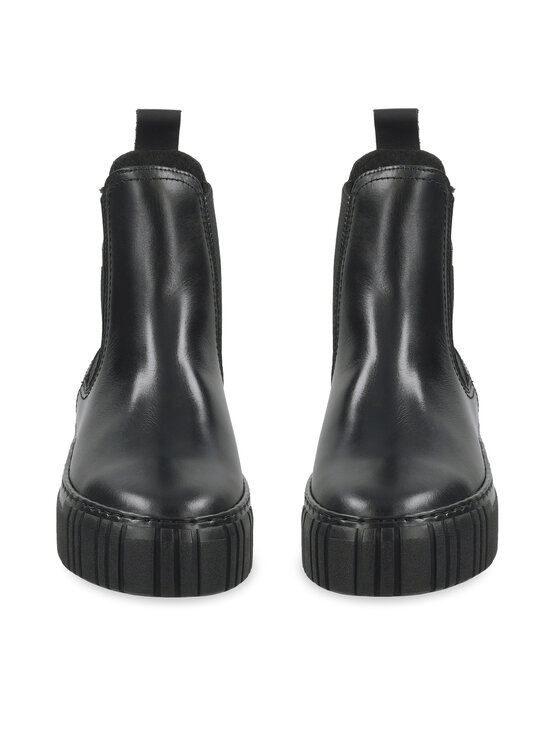 Gant Kotníková obuv s elastickým prvkem Gant 29551787 Černá