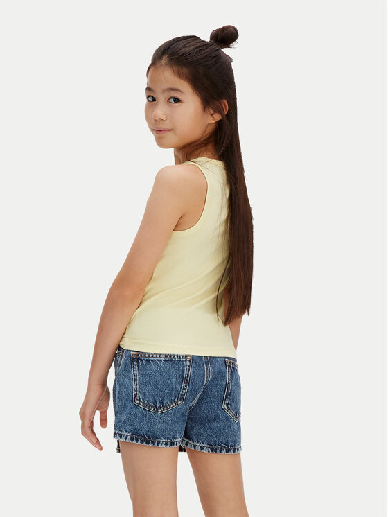 Calvin Klein Jeans Calvin Klein Jeans Top LVCKSJB10G Amarillo Slim Fit