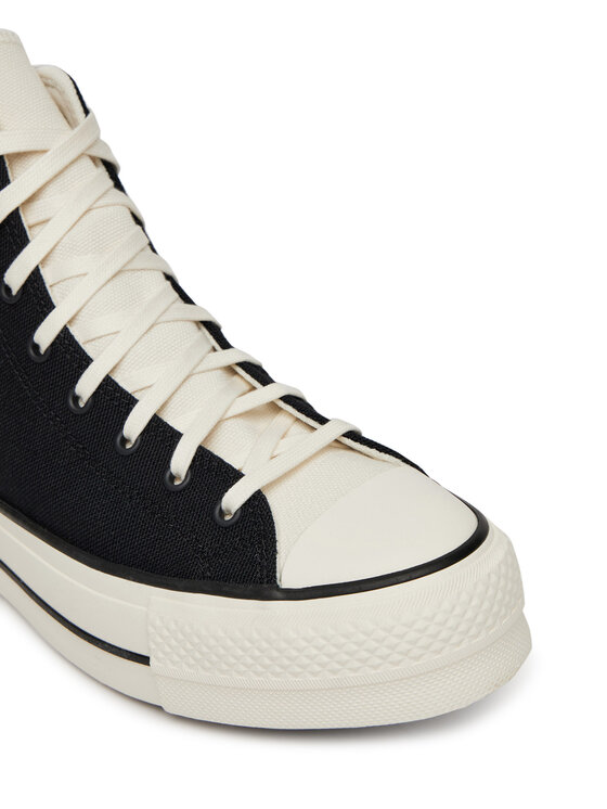 Converse Teniși Converse Chuck Taylor All Star Lift Platform Crafted Laces A12552C Negru