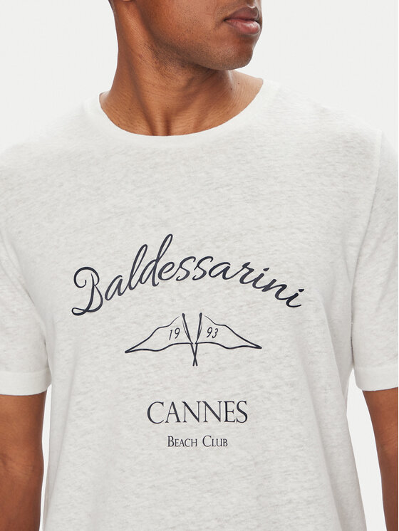 Baldessarini Baldessarini Majica B4 20084.5283 Bela Regular Fit