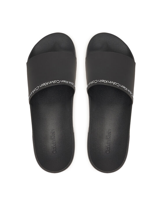 Calvin Klein Чехли Calvin Klein Ess Slide Institutional Cv HM0HM02108 Черен