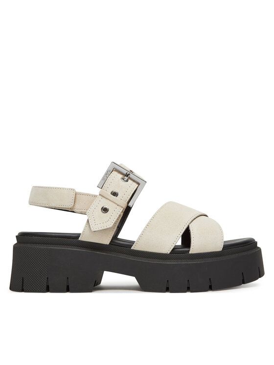 HUGO Босоніжки HUGO Kris_Sandal_BKSD 50541753 Écru