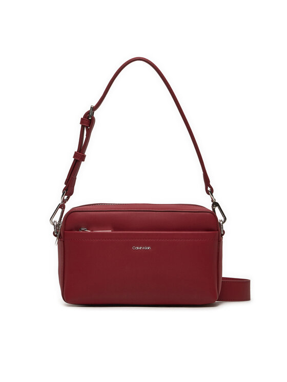 Calvin Klein Torbica Calvin Klein Ck Must Convertible Camera Bag K60K612280 Tamnocrvena