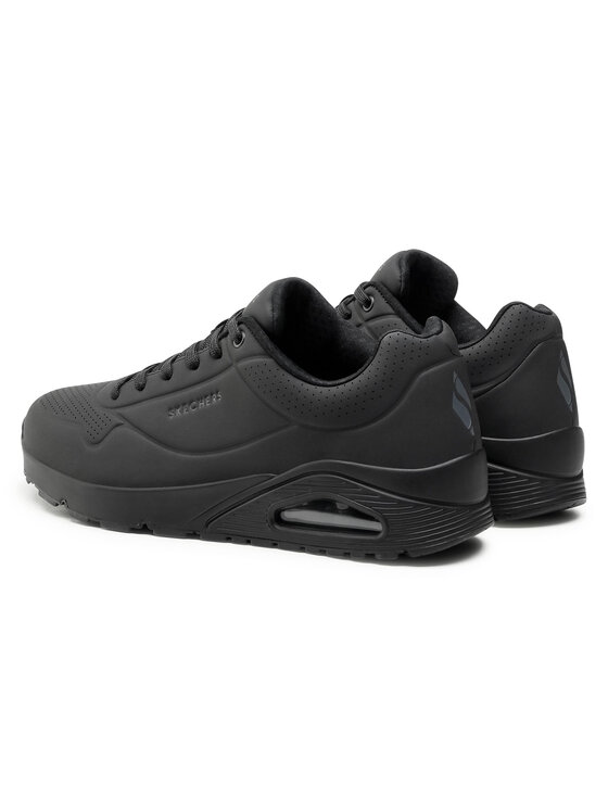 Skechers Снікерcи Skechers Uno-Stand On Air 52458/BBK Чорний