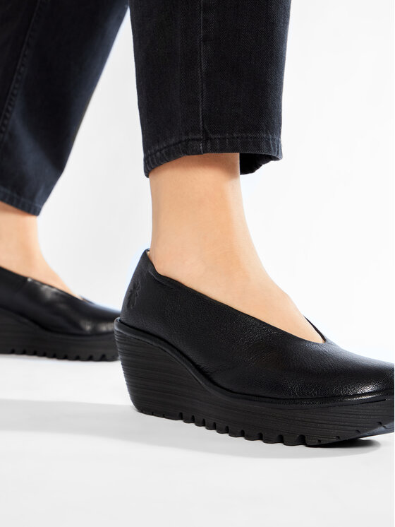 Fly London Poltopánky Fly London Yaz P500025149 Čierna