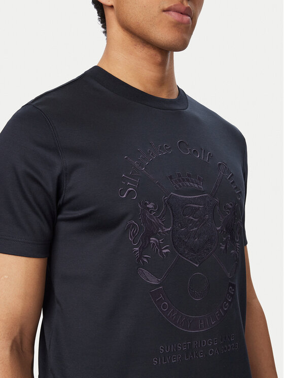Tommy Hilfiger Tommy Hilfiger Camiseta MW0MW42373 Azul marino Regular Fit
