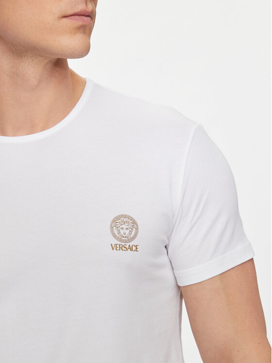 Versace Versace Футболка Medusa AUU01005 Білий Slim Fit