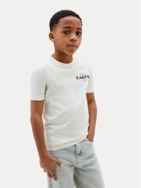 Calvin Klein Calvin Klein Camiseta Small Chest LVCKTJA40B Azul Regular Fit