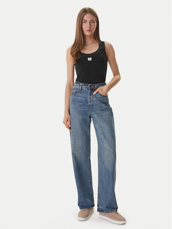 Calvin Klein Jeans Calvin Klein Jeans Τοπ LV047F355G Μαύρο