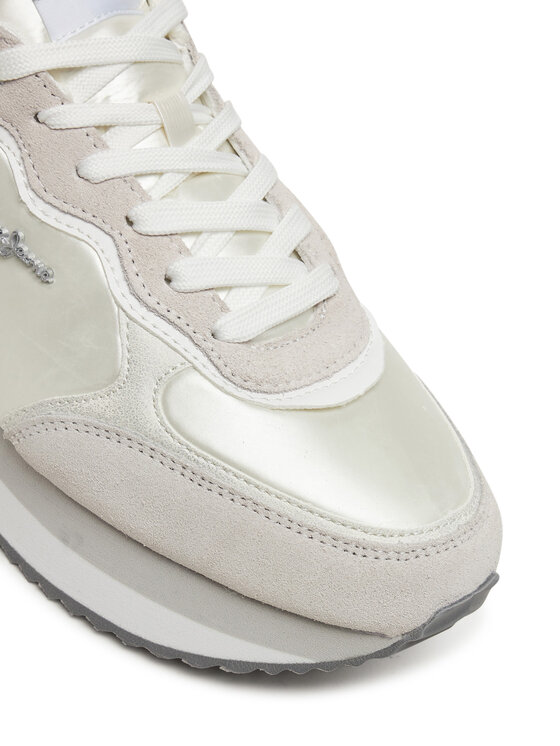 Pepe Jeans Tenisice Pepe Jeans Rusper Shine PLS60033 Bijela