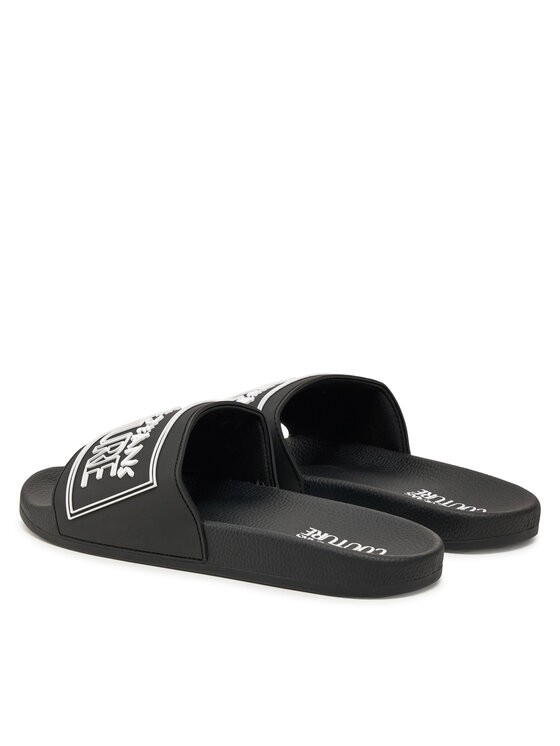 Versace Jeans Couture Шльопанці Versace Jeans Couture 78YA3SQ3 Чорний