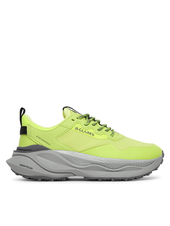 Clarks Trekkingi Clarks PaceTrailGoWP 26328476 Żółty jasny