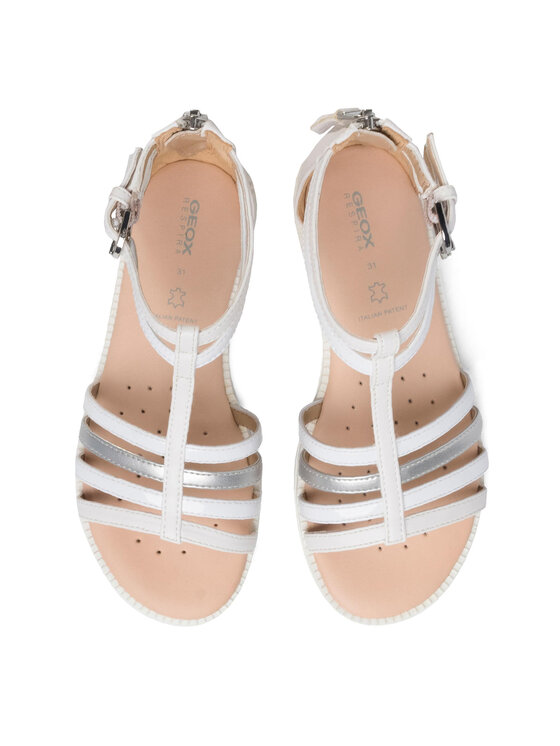 Geox Sandali Geox J S.Karly G. D J7235D 05402 C1000 M Bianco