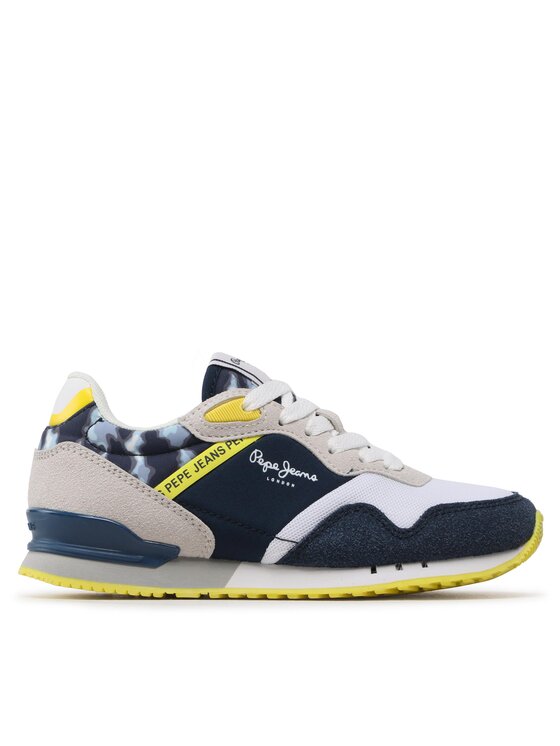 Pepe Jeans Снікерcи Pepe Jeans London B Brighton PBS30552 Голубий