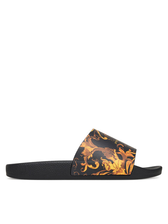 Versace Jeans Couture Шльопанці Versace Jeans Couture 79VA3SQ3 Чорний