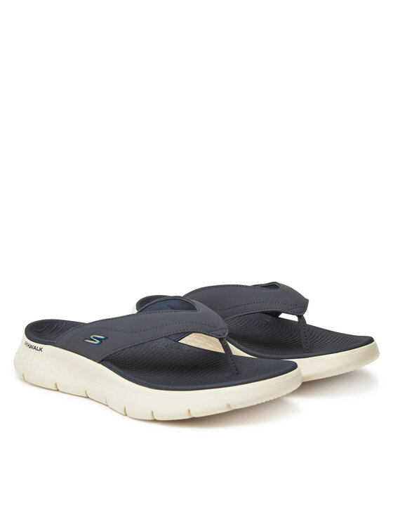 Skechers Japonki Skechers Go Walk Flex Sandal-Vallejo 229202/NVY Granatowy