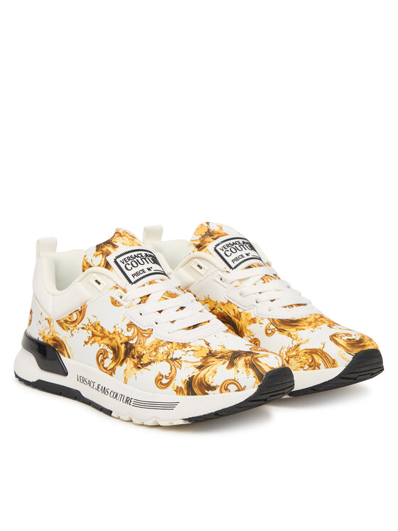 Versace Jeans Couture Снікерcи Versace Jeans Couture 80YA3SA1 Білий