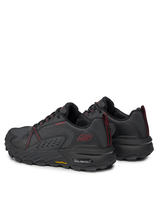 Skechers Sneakersy Skechers Max Protect 237303/BKRD Čierna