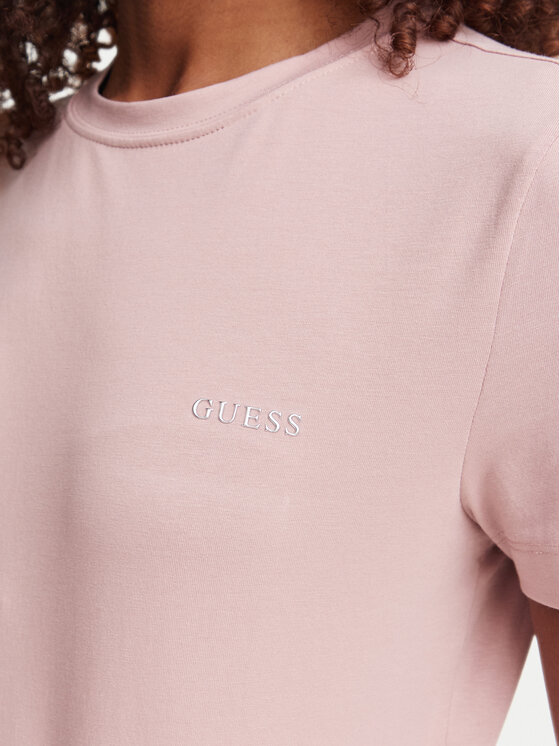 Guess Guess Camiseta V6RI07 J1314 Morado claro Regular Fit