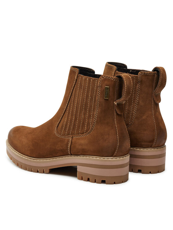 Wrangler Kotníková obuv s elastickým prvkem Wrangler Callie Women Mid 20243073 Hnědá