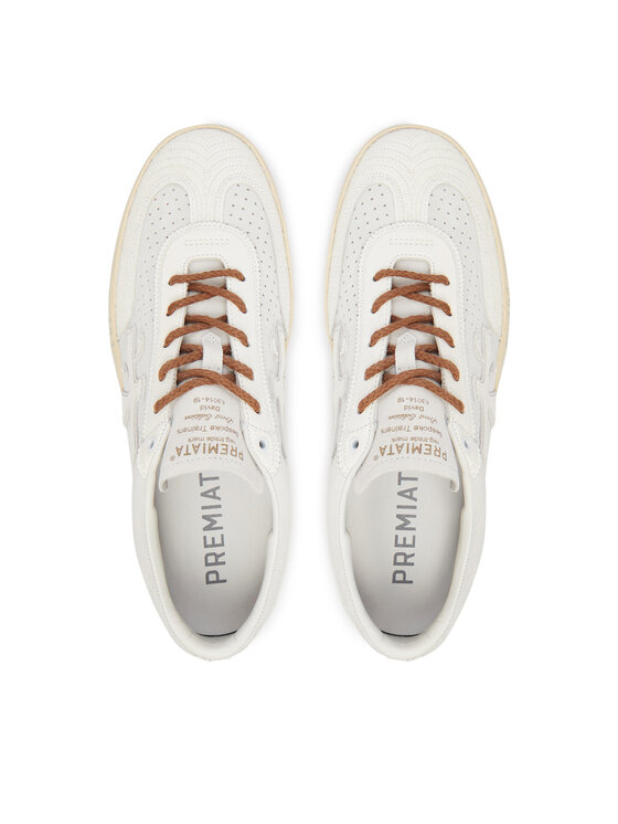Premiata Sneakersy Premiata Davidd Var 8294 Biela