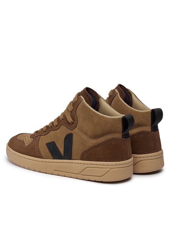 Veja Sneakersy Veja V-15 Suede VQ0303310A Hnedá