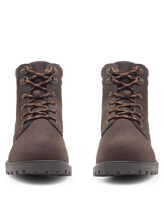 Lanetti Šnurovacia obuv Lanetti MYL8491-1 Hnedá