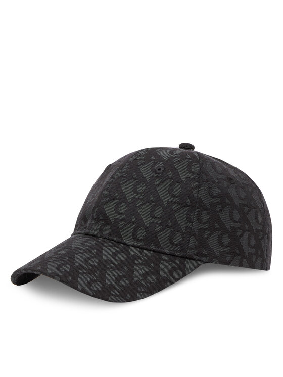 Calvin Klein Cappellino Calvin Klein Aop 6 Panel Baseball Cap LV04K5058G Nero