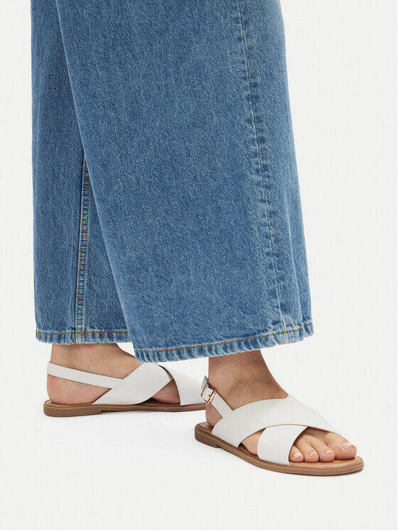 JENNY Sandály JENNY WS5551-10 Bílá