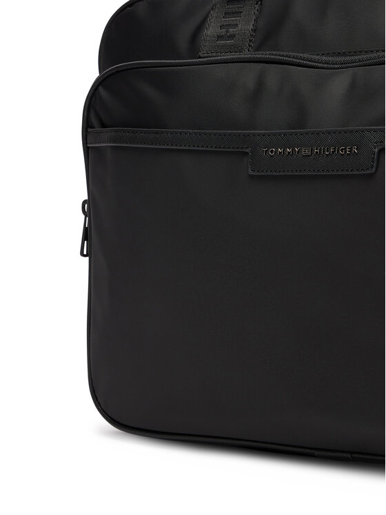 Tommy Hilfiger Taška na laptop Tommy Hilfiger Th Repreve Computer Bag AM0AM13466 Čierna
